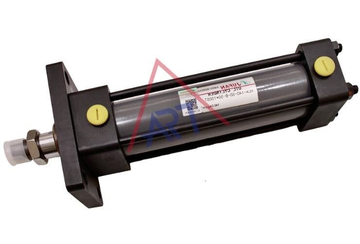 Groeperingsslag 10mm20mm Coushion-Verbindings Dubbele Tie-Rods Hydraulische Dubbelwerkende Oliecilinder