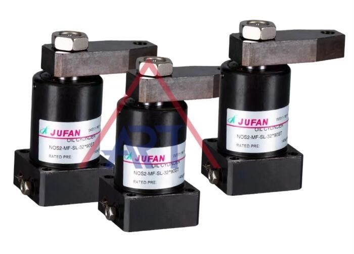 Wartel en Klem Hydraulische Cilinder met Hoeken 90° en 180° voor het Plaatsen en het Vastklemmen met Flens en Bout In bijlage